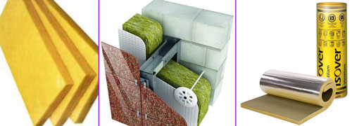 Изовер - материал для теплоизоляции строений