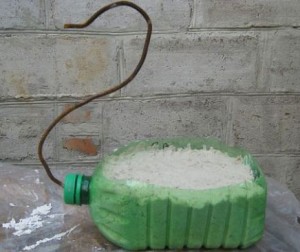 Изготовление заготовки из 5-ти литровой пластиковой бутылки для фигурки лебедя
