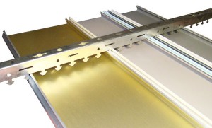 Алюминиевые реечные подвесные потолки - этапы монтажа