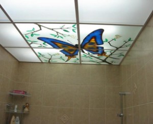 Подвесной потолок в комнате с повышеной влажностью (Ванная комната)