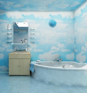 Ванная комната отделка гипсокартоном