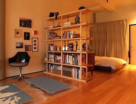 хранить книги в маленькой квартире